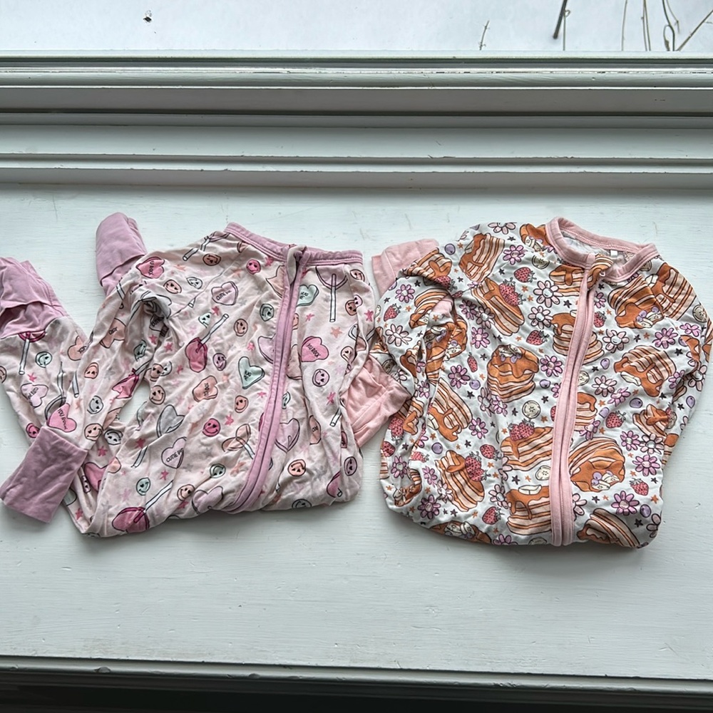 In My Jammers Convertible bamboo zippy one piece bundle